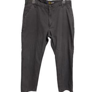 Carhartt Men's Utility Work Pants Straight Relaxed Fit Dark Gray RN14806 42 x 32